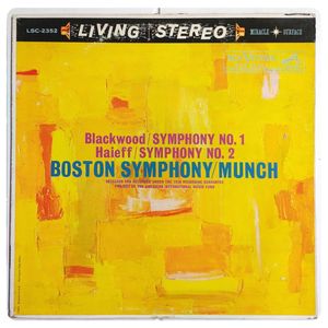 Symphony No. 1  •  Symphony No. 2 · Boston Symphony Orchestra