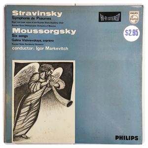 Symphonie de Psaumes - Six Songs · Igor Markevitch