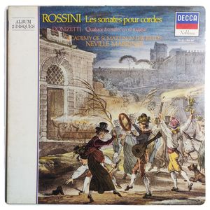 Rossini: Les Sonates Pour Cordes • Donizetti Quatuor à Cordes En Ré Majeur · Gioacchino Rossini