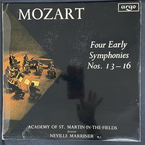 Four Early Symphonies Nos. 13 - 16 · Wolfgang Amadeus Mozart