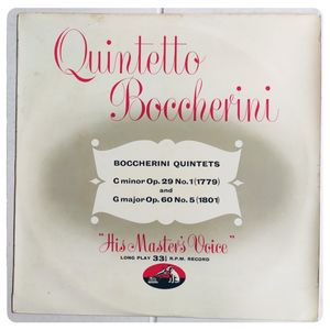 Boccherini Quintets: C Minor Op. 29 No. 1(1779) G Major Op. 60 No.5 (1801) · Luigi Boccherini