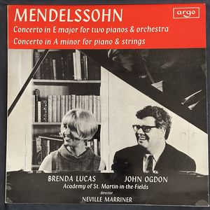 Concerto In E Major For Two Pianos And Orchestra / Concerto In A Minor For Piano And Strings · Felix Mendelssohn-Bartholdy