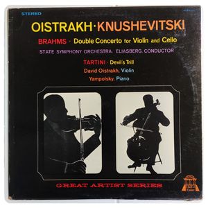 Double Concerto For Violin And Cello · David Oistrach