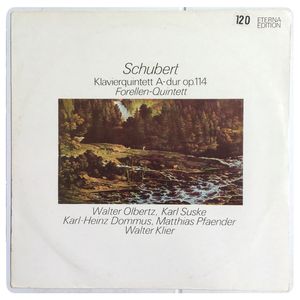 Klavierquintett A-dur Op. 114 "Forellen-Quintett" · Franz Schubert