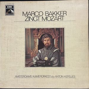 Marco Bakker Zingt Mozart · Marco Bakker