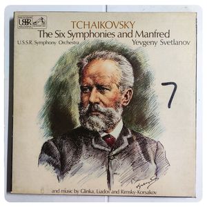 The Six Symphonies And Manfred · Pyotr Ilyich Tchaikovsky