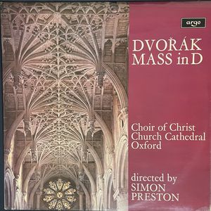 Mass In D · Antonín Dvořák