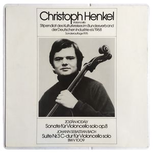 Sonate Für Violoncello Solo Op. 8 / Suite Nr. 3 C-dur Für Violoncello Solo BWV 1009 · Christoph Henkel