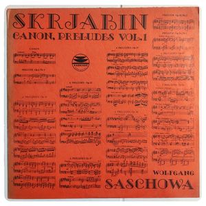 Canon, Préludes Vol. 1 · Alexander Scriabin