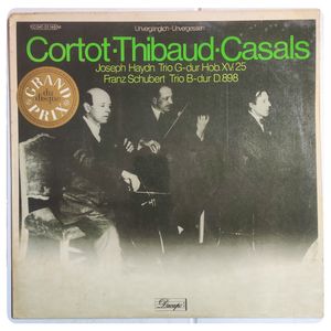 Trio G-Dur Hob. XV: 25 / Trio B-Dur D. 898 · Alfred Cortot