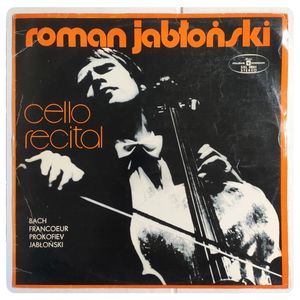 Roman Jabłoński - cello recital · Roman Jabłoński