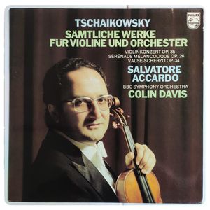 Sämtliche Werke Für Violine Und Orchester: Violinkonzert D-dur Op. 35 / Serenade Melancolique Op. 26 / Valse Scherzo Op. 34 · Pyotr Ilyich Tchaikovsky