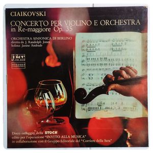 Concerto Per Violino E Orchestra In Re-Maggiore Op.35 · Pyotr Ilyich Tchaikovsky