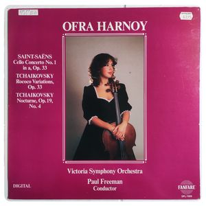 Saint-Saëns Cello Concerto No. 1 In A Op. 33 / Tchaikovsky Rococo Variations, Op. 33 / Tchaikovsky Nocturne, Op. 19, No. 4 · Ofra Harnoy