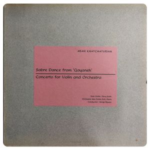 Concerto Pour Violon Et Orchestre · Aram Khachaturian