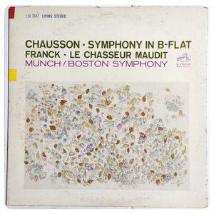 Symphony In B-Flat / Le Chasseur Maudit · Ernest Chausson