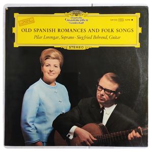 Altspanische Romanzen Und Volkslieder • Old Spanish Romances And Folk Songs • Romances Et Chansons Populaires De L'Espagne Ancienne · Pilar Lorengar