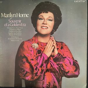 Souvenir Of A Golden Era Vol. 2 · Marilyn Horne