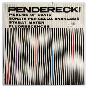Psalms Of David / Sonata Per Cello / Anaklasis / Stabat Mater / Fluorescences · Krzysztof Penderecki
