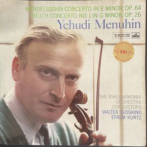 Concerto In E Minor, Op. 64 / Concerto No.1 In G Minor, Op. 26 · Felix Mendelssohn-Bartholdy