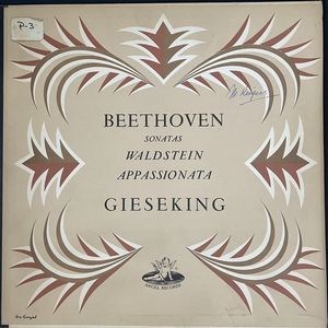 "Waldstein" And "Appassionata" Sonatas · Walter Gieseking