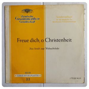 Freue Dich, O Christenheit (Rita Streich Singt Weihnachtslieder) · Rita Streich