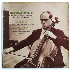 Prokofiev: Sinfonia Concertante Op. 125 -  Rachmaninov: Vocalise  · Mstislav Rostropovich