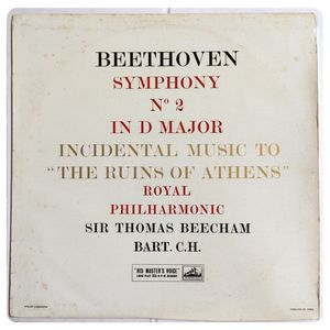 Symphony No. 2 In D Major / Incidental Music To "The Ruins Of Athens" · Ludwig van Beethoven