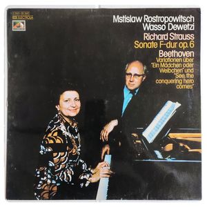 Sonate F-dur Op.6 / Variationen Über "Ein Madchen Oder Weibchen" Und "See The Conquering Hero Comes"  · Richard Strauss