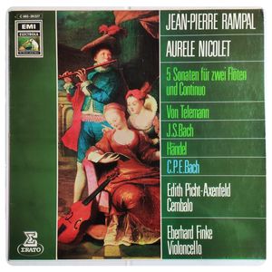 5 Sonaten Für Zwei Flöten Und Continuo · Jean-Pierre Rampal