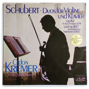 Duos Für Violine Und Klavier Op. 162 A-dur D. 574 Und Op. 160 / Introduktion & Variationen D. 802 · Franz Schubert