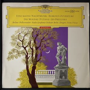 Eine Kleine Nachtmusik · Egmont-Ouverture · Die Moldau (Vltava) · Les Préludes · Berliner Philharmoniker