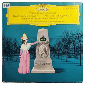 Klavierkonzert Nr. 13 C-Dur KV 415 = Piano Concerto No. 13 In C-Major, K. 415 - Klaviersonate F-Dur KV 280 = Piano Sonata In F Major, K. 280 - Variationen Über »Ah, Vous Dirai-Je, Maman« = Variations On "Ah, Vous Dirai-Je, Maman" · Wolfgang Amadeus Mozart