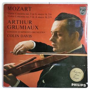 Violin Concerto No. 3 In G Major, K.216; Violin Concerto No. 5 In A Major K.219 · Wolfgang Amadeus Mozart