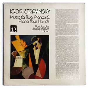 Music For Two Pianos & Piano Four Hands · Igor Stravinsky