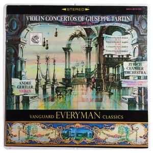 Violin Concertos Of Giuseppe Tartini (1692-1770) Volume 1 · André Gertler