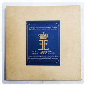 Concours International Musical Reine Elisabeth violon 1980 · Véronique Bogaerts