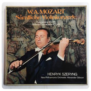 Sämtliche Violinkonzert · Wolfgang Amadeus Mozart