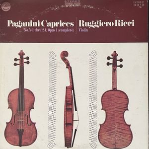 Paganini Caprices No.'s 1 thru 24. Opus 1 (complete) · Niccolò Paganini