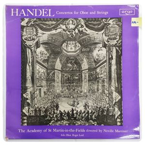 Concertos For Oboe And Strings · Georg Friedrich Händel