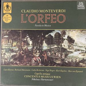 L'Orfeo. Favola In Musica · Claudio Monteverdi