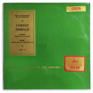 Sonatas For Violin & Piano  · César Franck