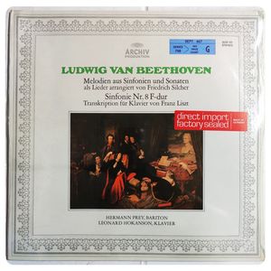 Melodien Aus Sinfonien Und Sonaten Als Lieder Arrangiert Von Friedrich Silcher / Sinfonie Nr. 8 F-dur - Transkription Für Klavier Von Franz Liszt · Ludwig van Beethoven