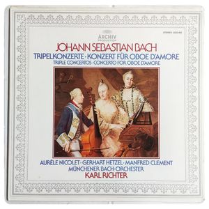 Tripelkonzerte - Konzert Für Oboe D'Amore = Triple Concertos - Concerto For Oboe D'Amore · Johann Sebastian Bach