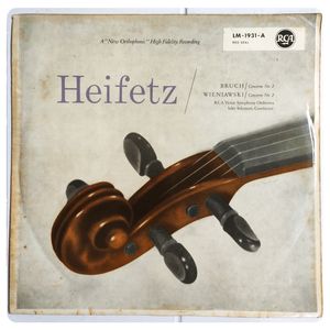 Violin Concerto No. 2 In D Minor, Op. 44 / Violin Concerto No. 2 In D Minor, Op. 22 · Jascha Heifetz
