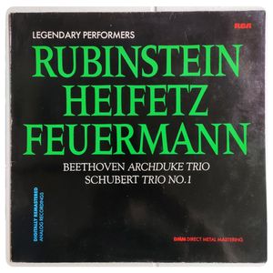 Trio No. 7, In B Flat Major, Op. 97 (Archduke) · Arthur Rubinstein