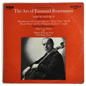 The Art of Emanuel Feuermann · Emanuel Feuermann