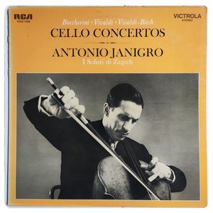 Boccherini, Vivaldi, Vivaldi-Bach Cello Concertos · Antonio Janigro