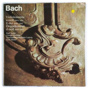 Violinkonzerte A-moll BWV 1041 / E-moll BWV 1042 / Doppelkonzert D-moll BWV 1043 · Johann Sebastian Bach