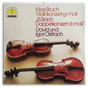 Max Bruch Violinkonzert G-Moll • J.S. Bach Doppelkonzert D-Moll · Max Bruch
